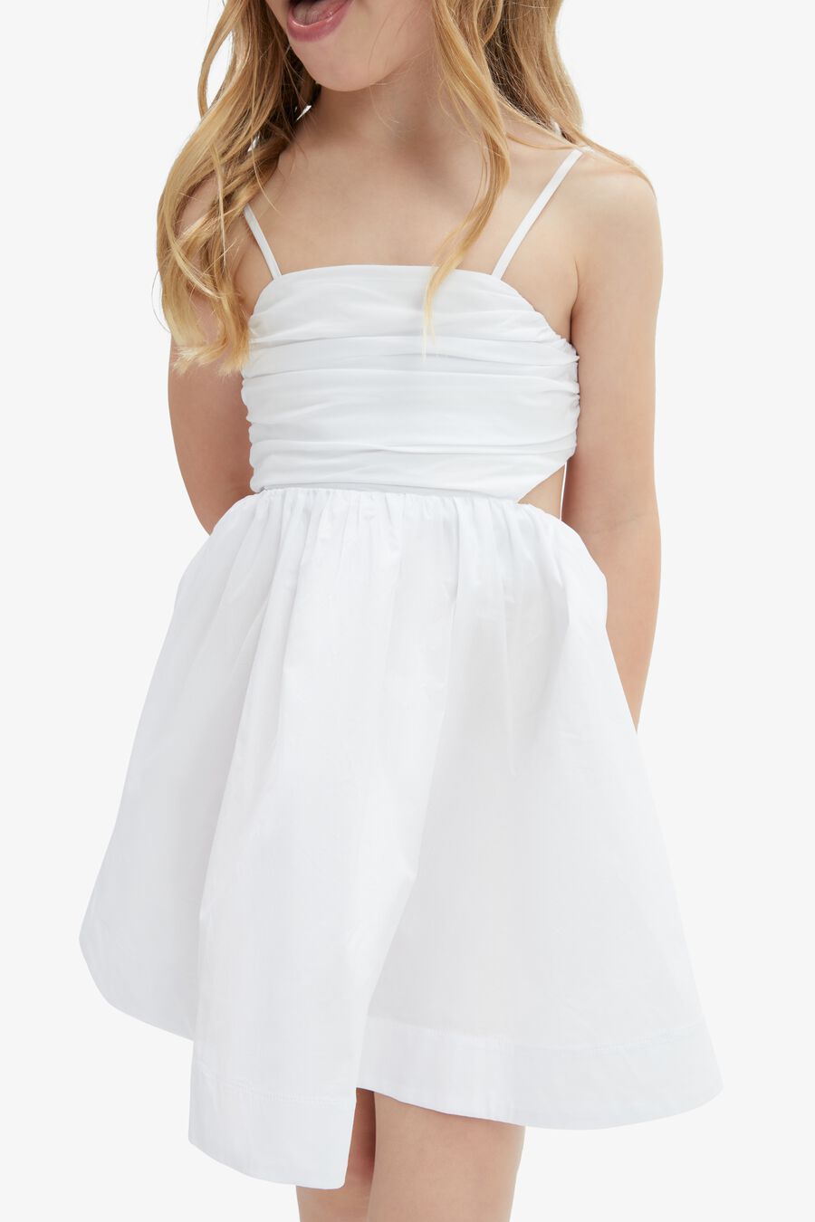 Girls Zarela Poplin Dress