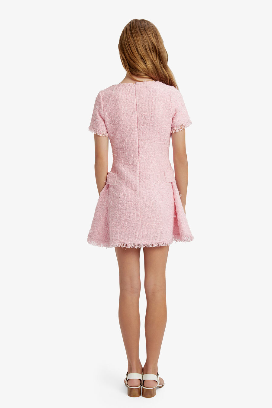 Girls Sutton Boucle Dress