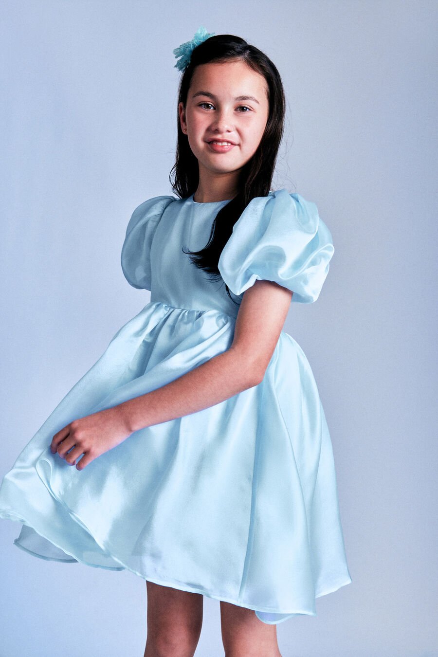 Girls Juliet Organza Mini Dress