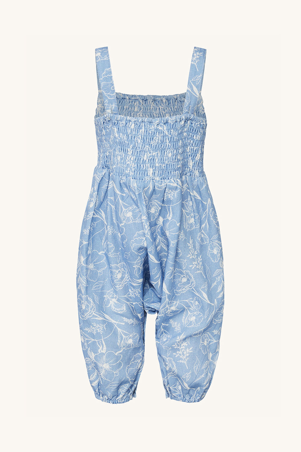 BABY GIRL MISSY FLORAL ONESIE in colour LOTUS