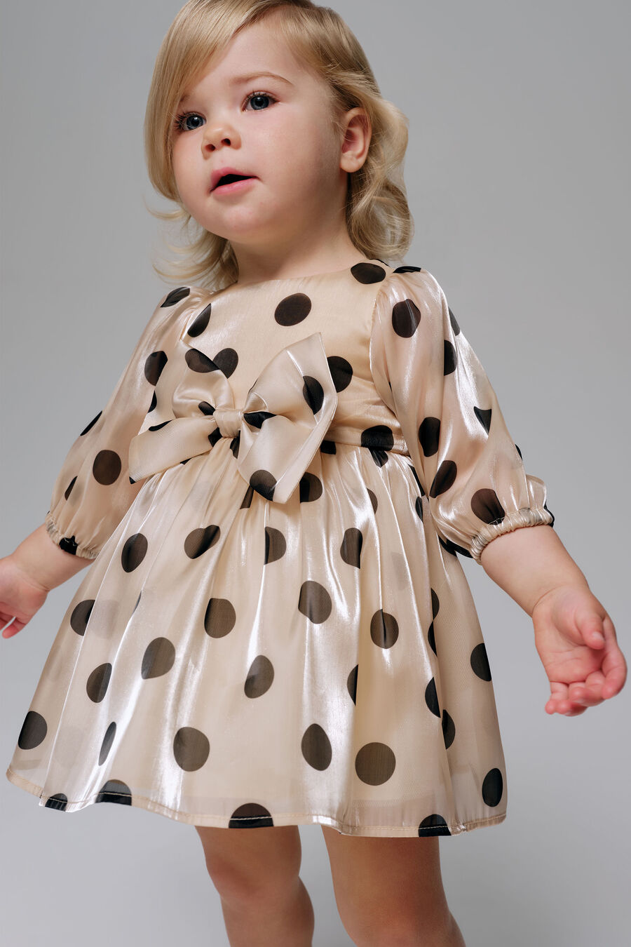 Baby Wednesday Organza Spot Dress
