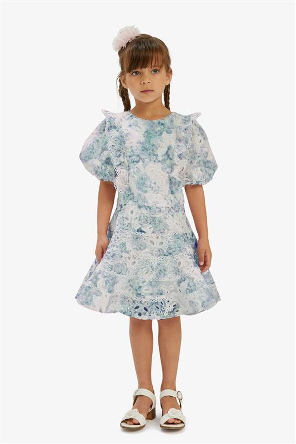 ANNIKA MINI DRESS in colour MOOD INDIGO