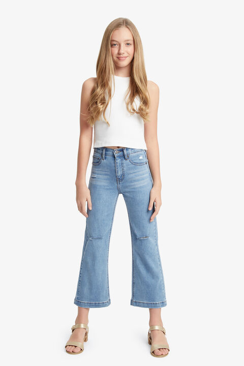LORA WIDE LEG JEAN in colour TRUE NAVY