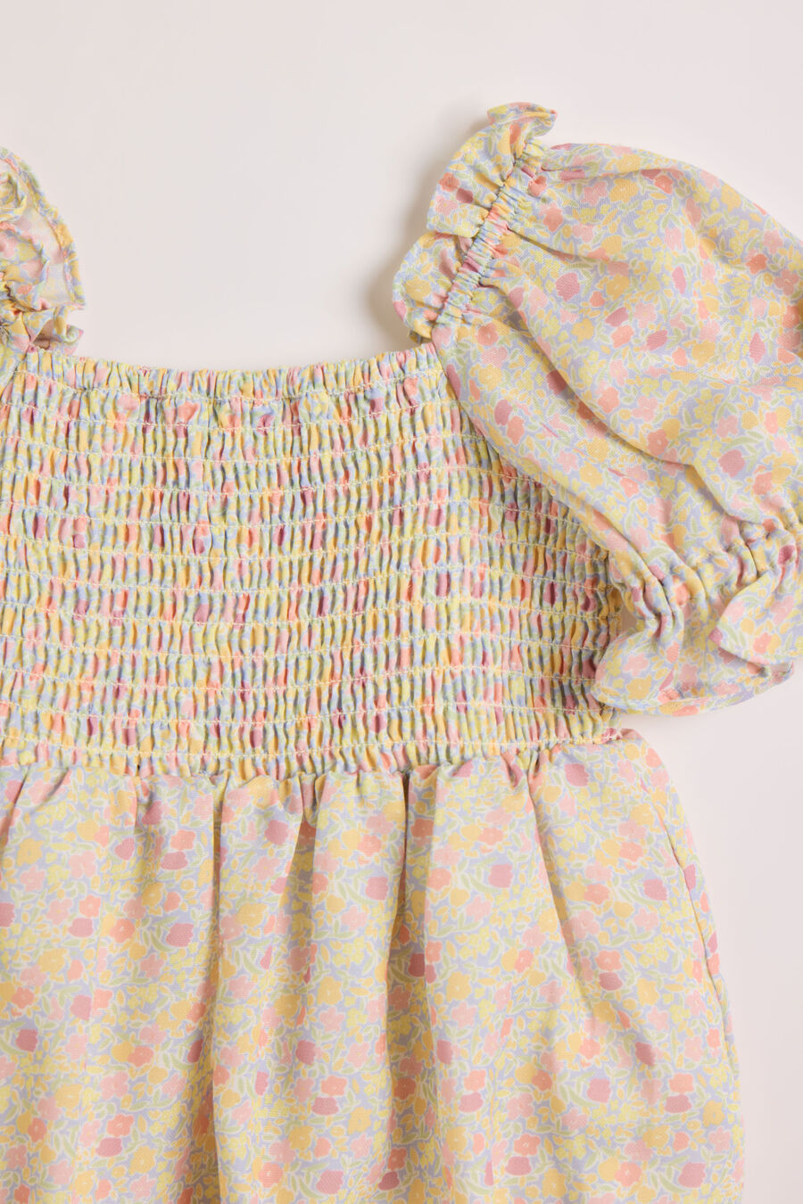 SHIRRED DITSY FLORAL GROW in colour Ditsy Garden