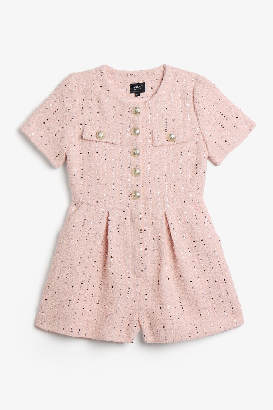 Girls Estelle Boucle Playsuit