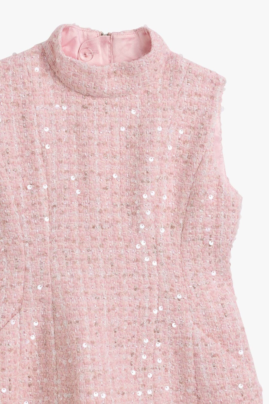 Girls Harper Sequin Boucle Mini Dress