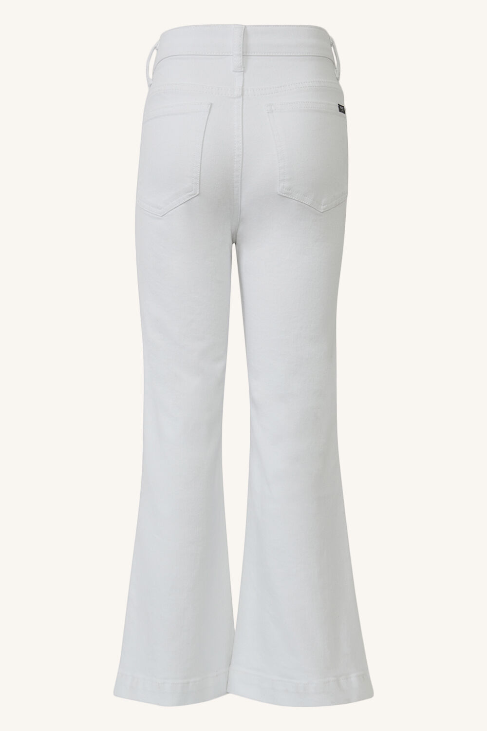 GIRLS LORA WIDE LEG JEAN in colour CLOUD DANCER