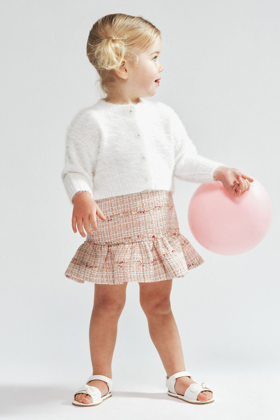 Baby Girl Bell Sleeve Cardi