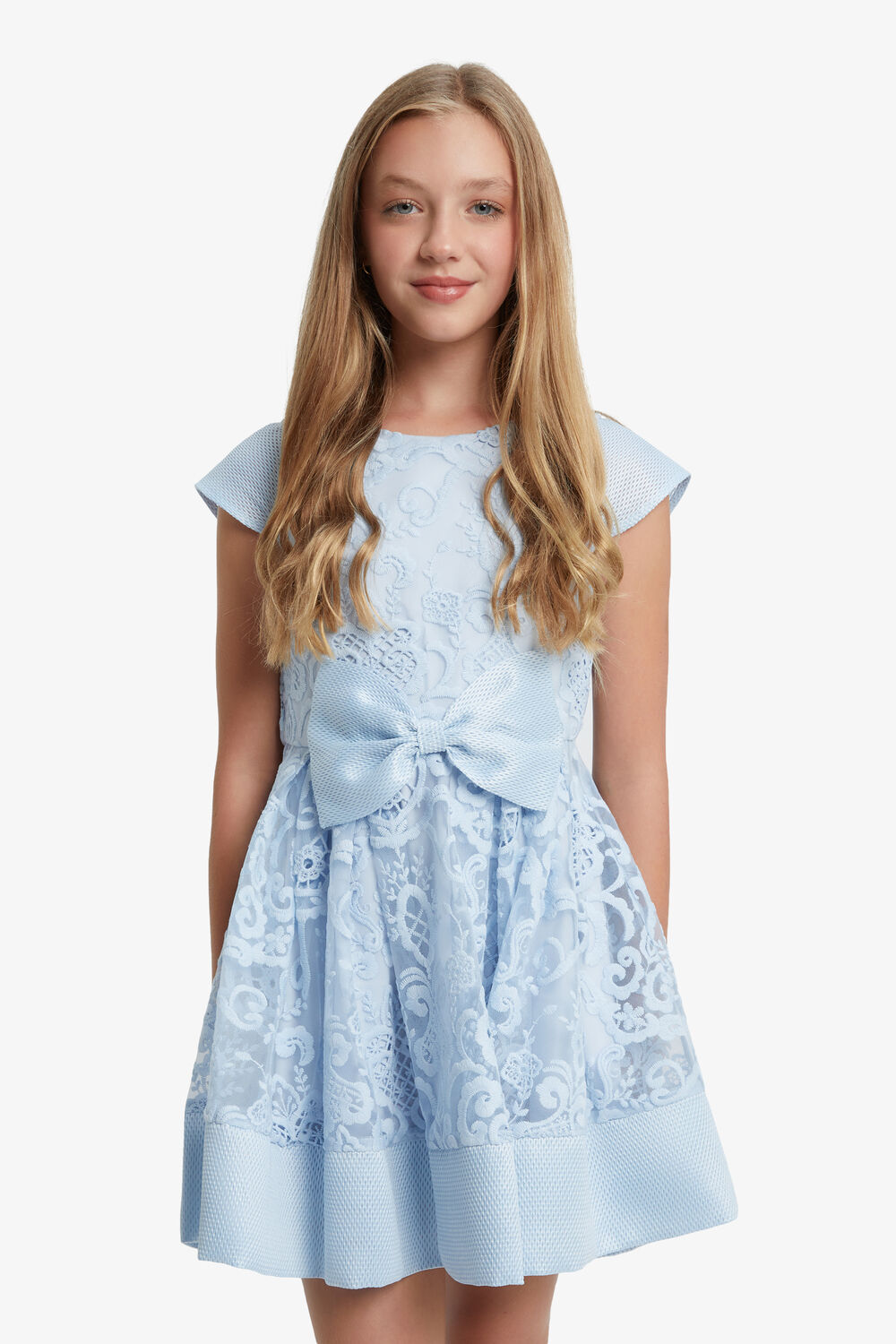 AVA STARLET DRESS in colour CROWN BLUE