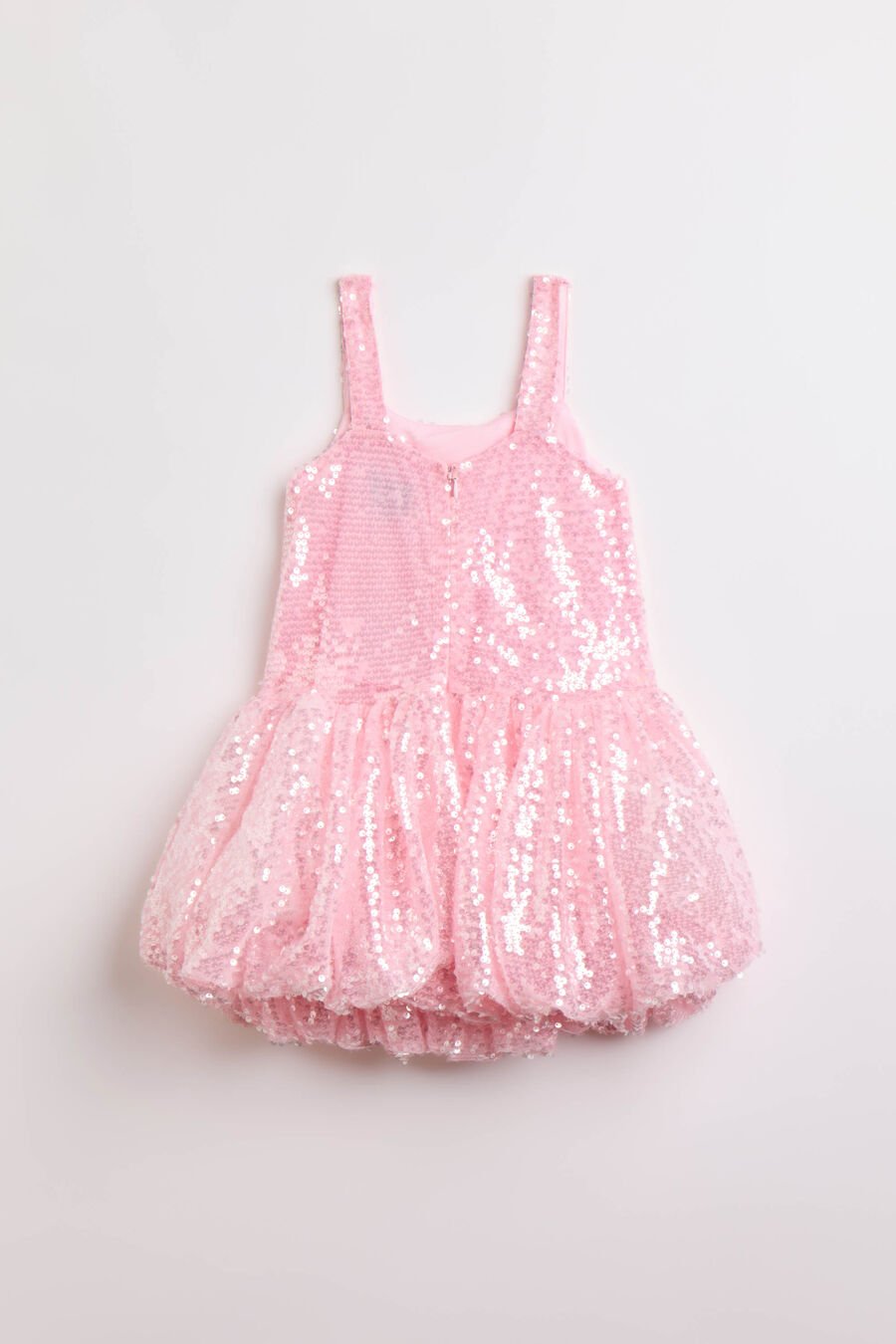 Girls Alanna Mesh Sequin Dress