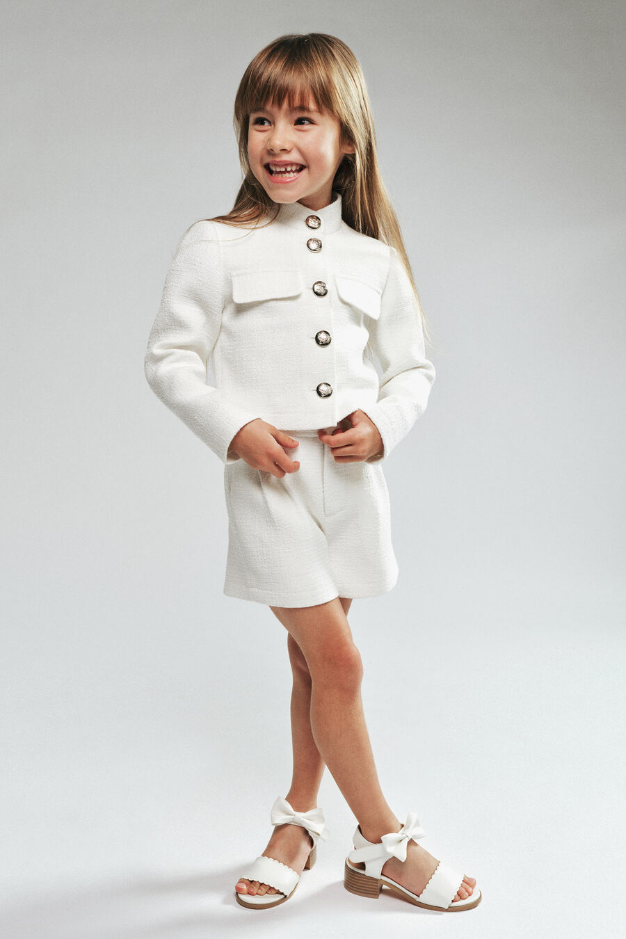 Girls Tilly Boucle Set