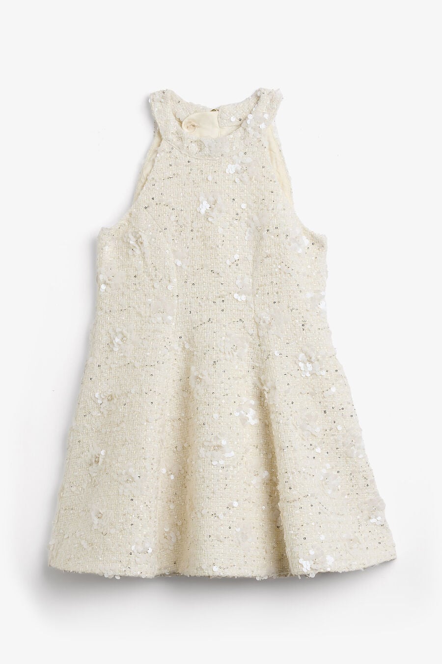 Girls Yve Sequin Boucle Mini Dress