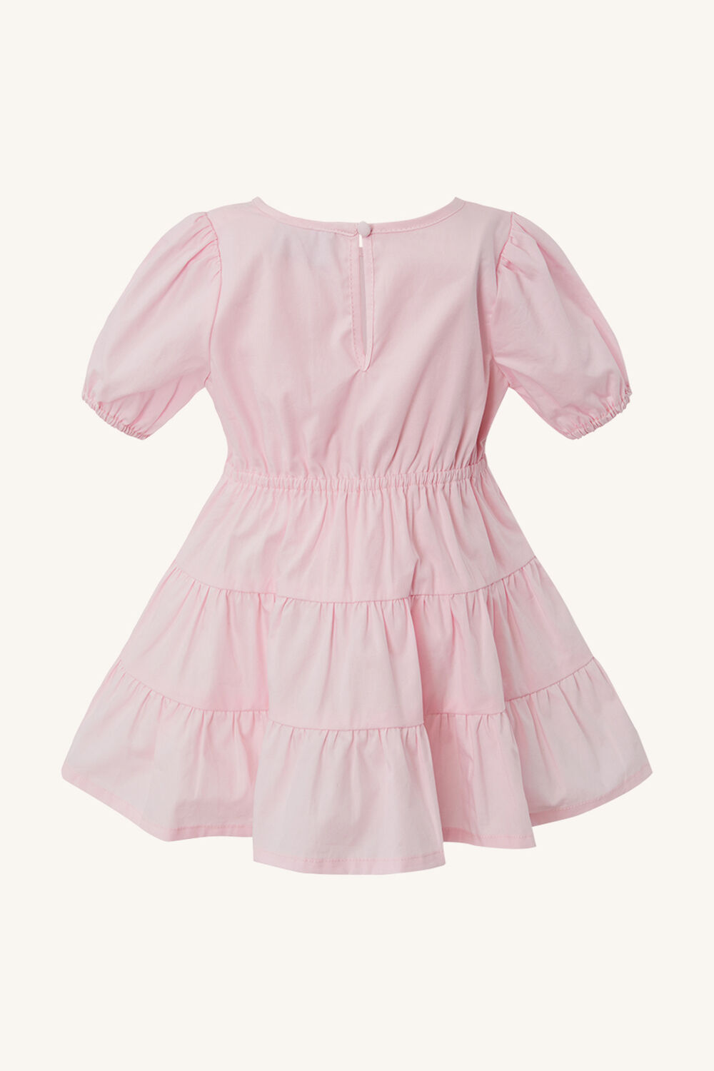 BABY GIRL ELLIOT MINI DRESS in colour SOFT PINK