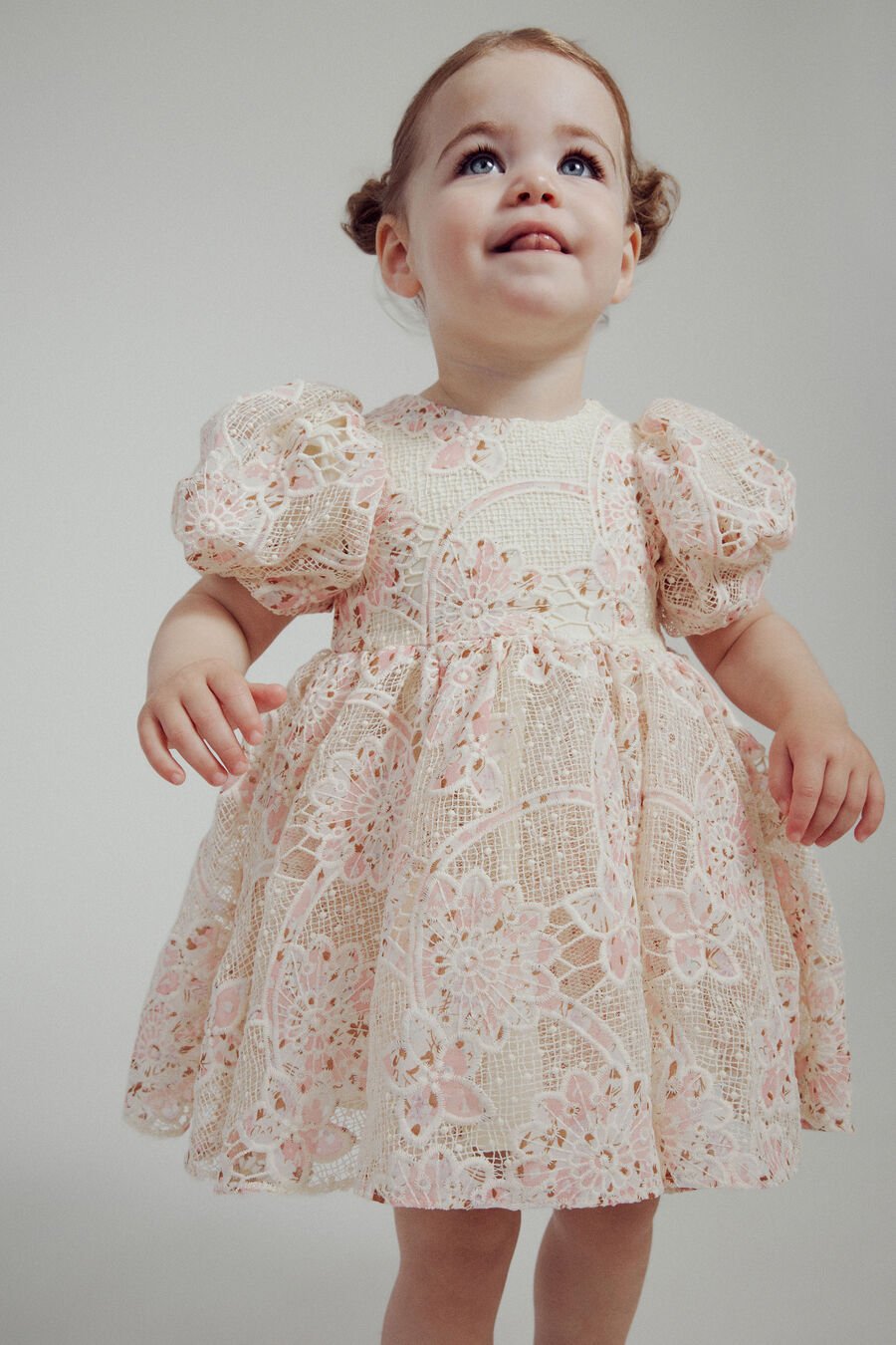 Baby Girl Juliet Broderie Mini Dress