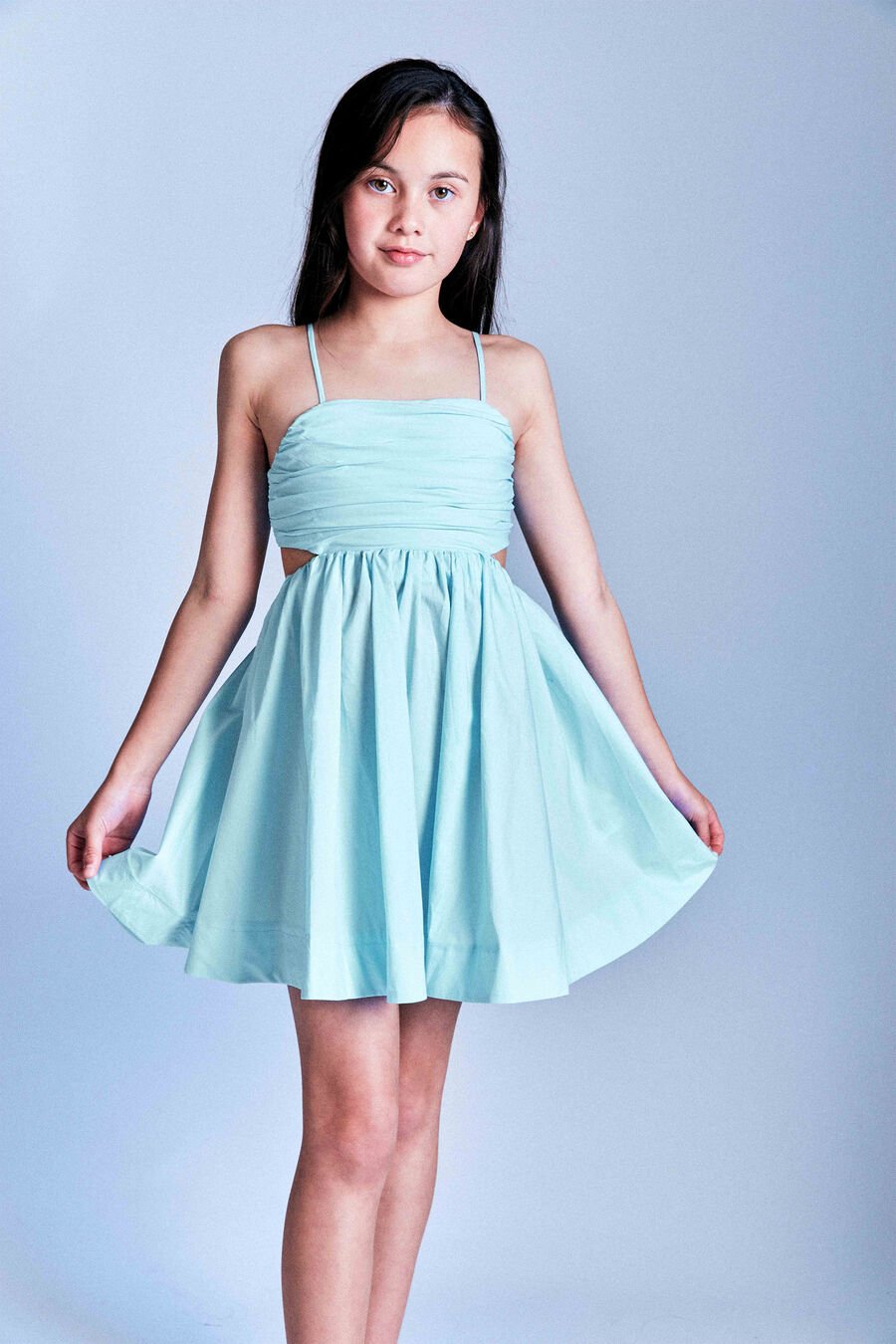 Girls Zarela Poplin Dress