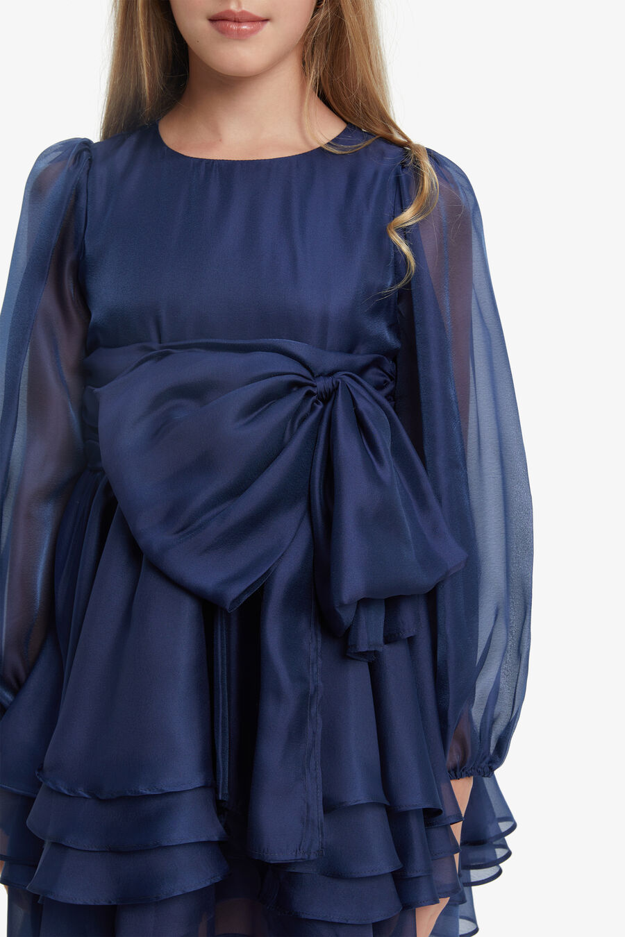 Girls Enya Organza Mini Dress