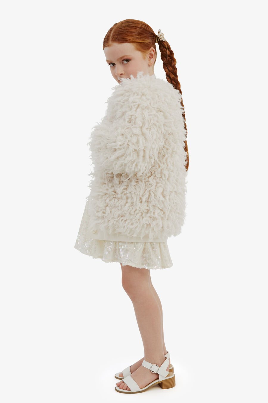 Girls Jessie Fluffy Cardi