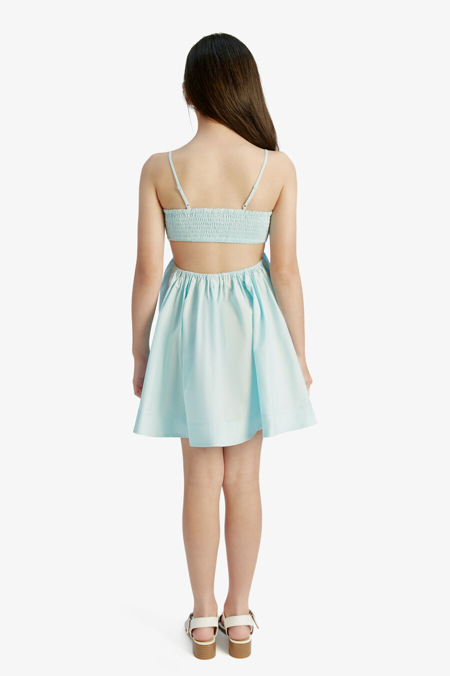 Girls Zarela Poplin Dress