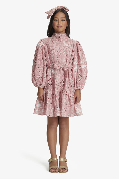 GIRLS MILA MINI SHIRT DRESS in colour ANGEL FALLS