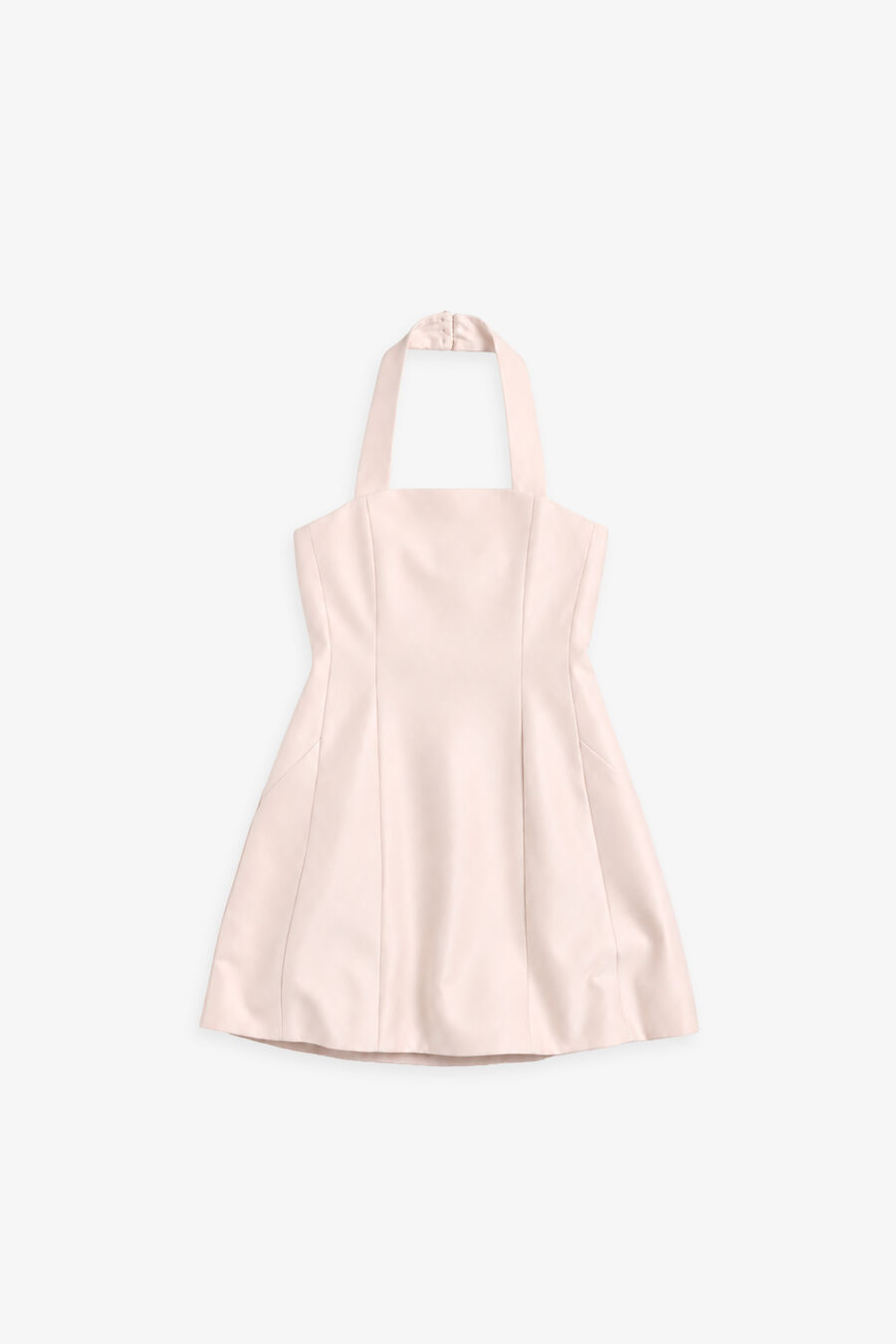 Girls Amina Satin Halter Dress