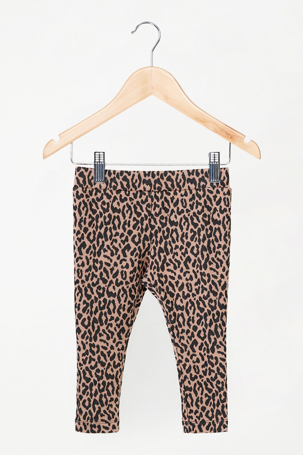 BABY LEOPARD LEGGING  in colour LATTE