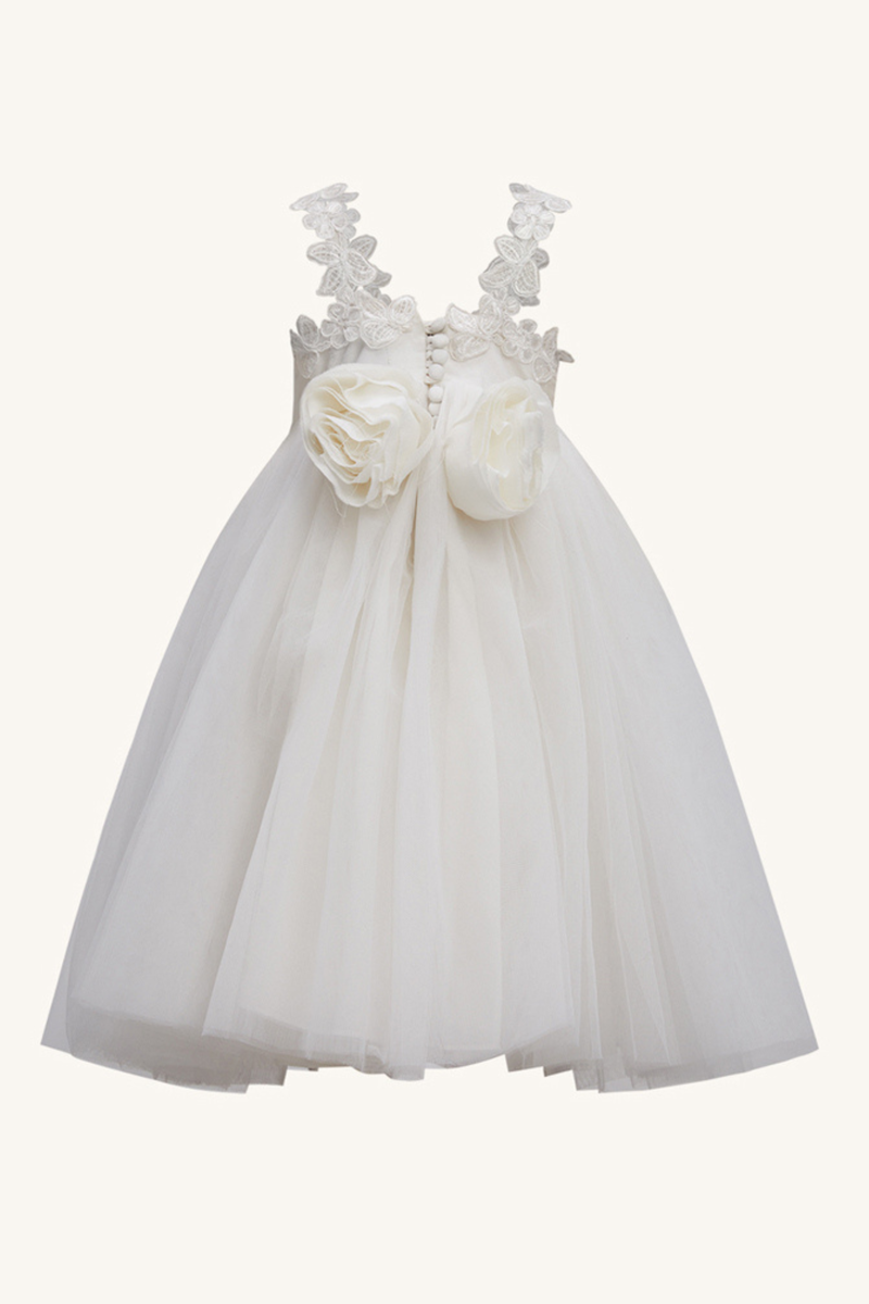 Bardot flower girl dress sales