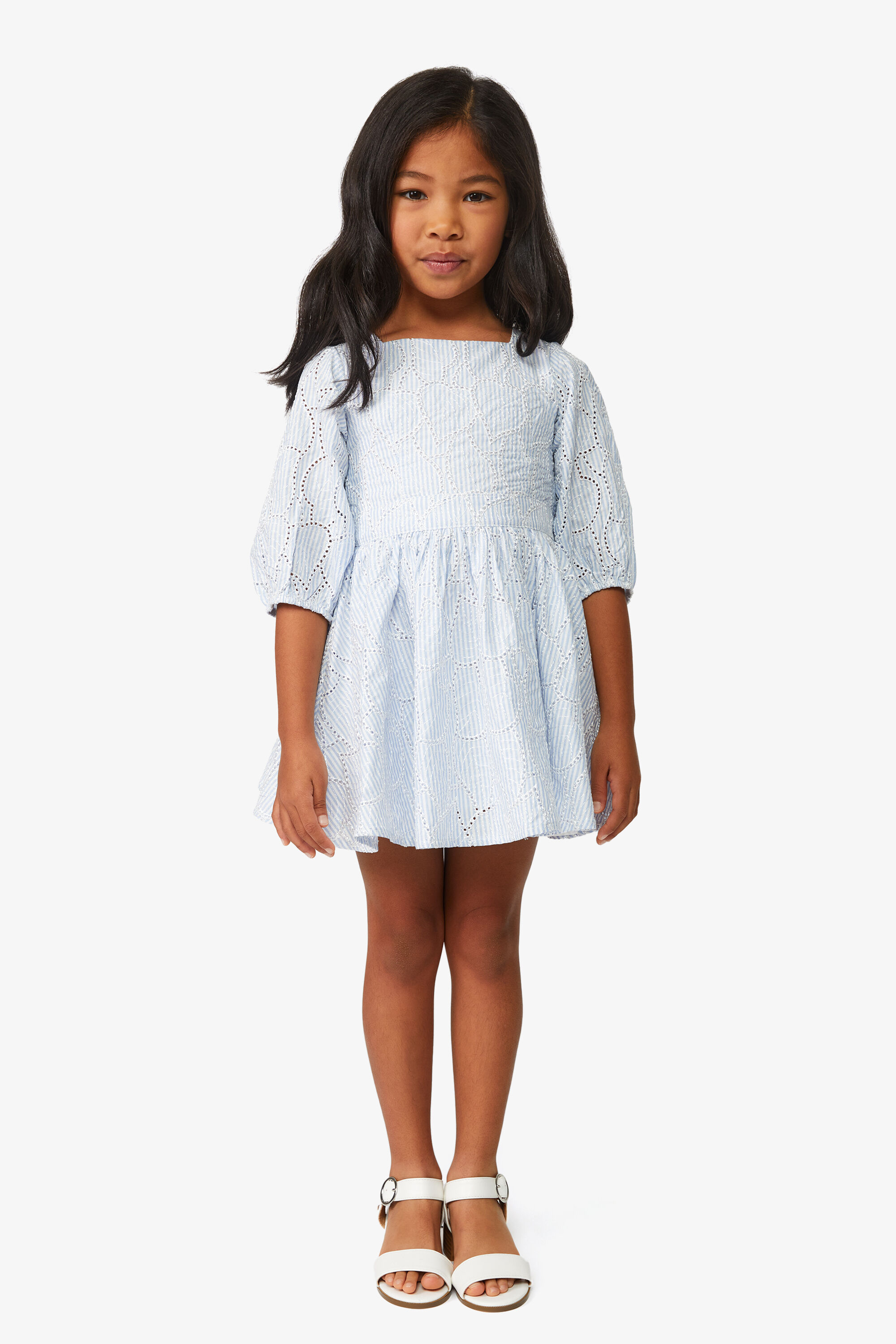 Girls stripe dress hotsell
