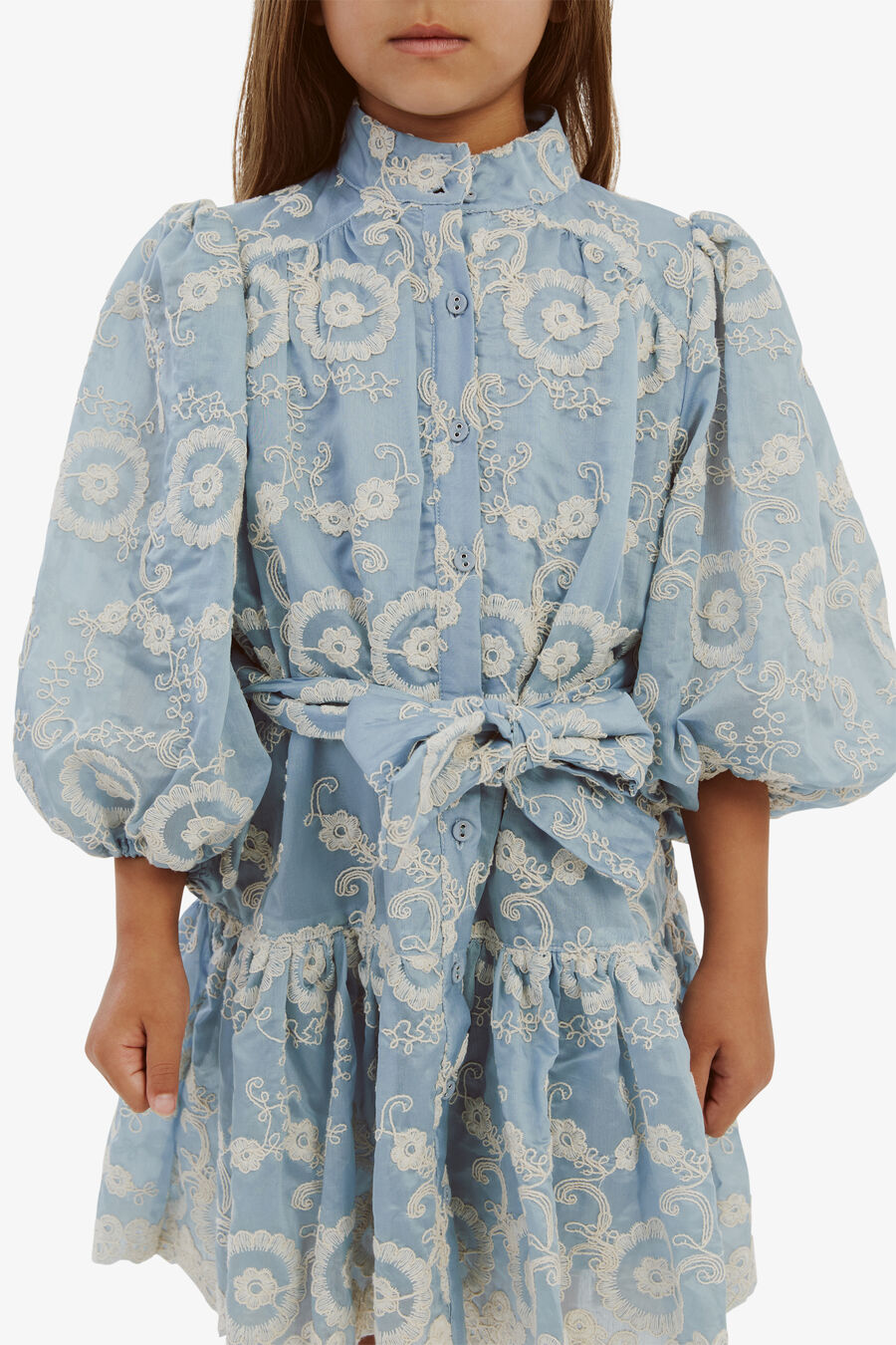 Girls Mila Mini Shirt Dress