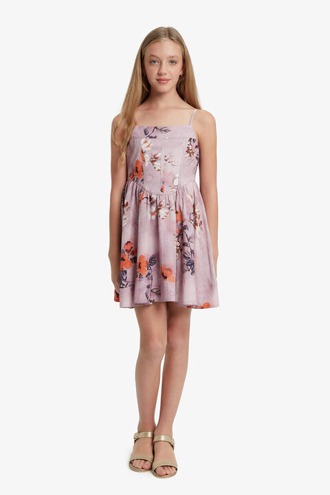 DEVI CORSET MINI DRESS in colour RABBIT