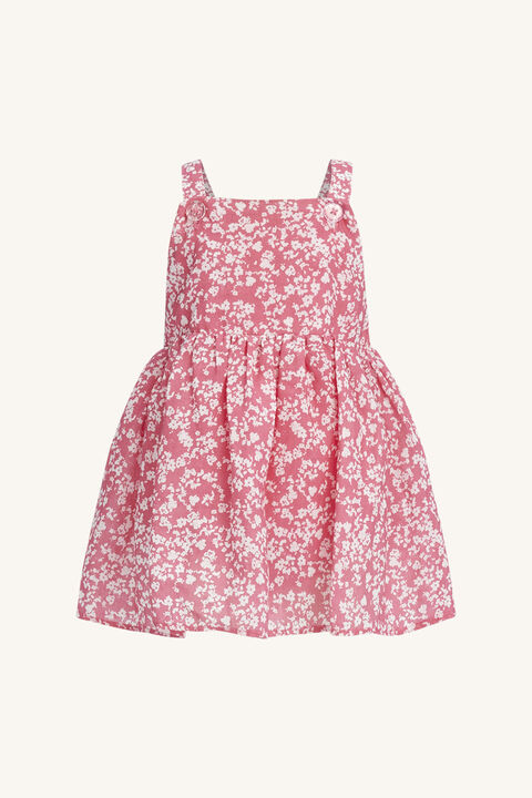BABY GIRL FLORAL GROW in colour PEACH WHIP