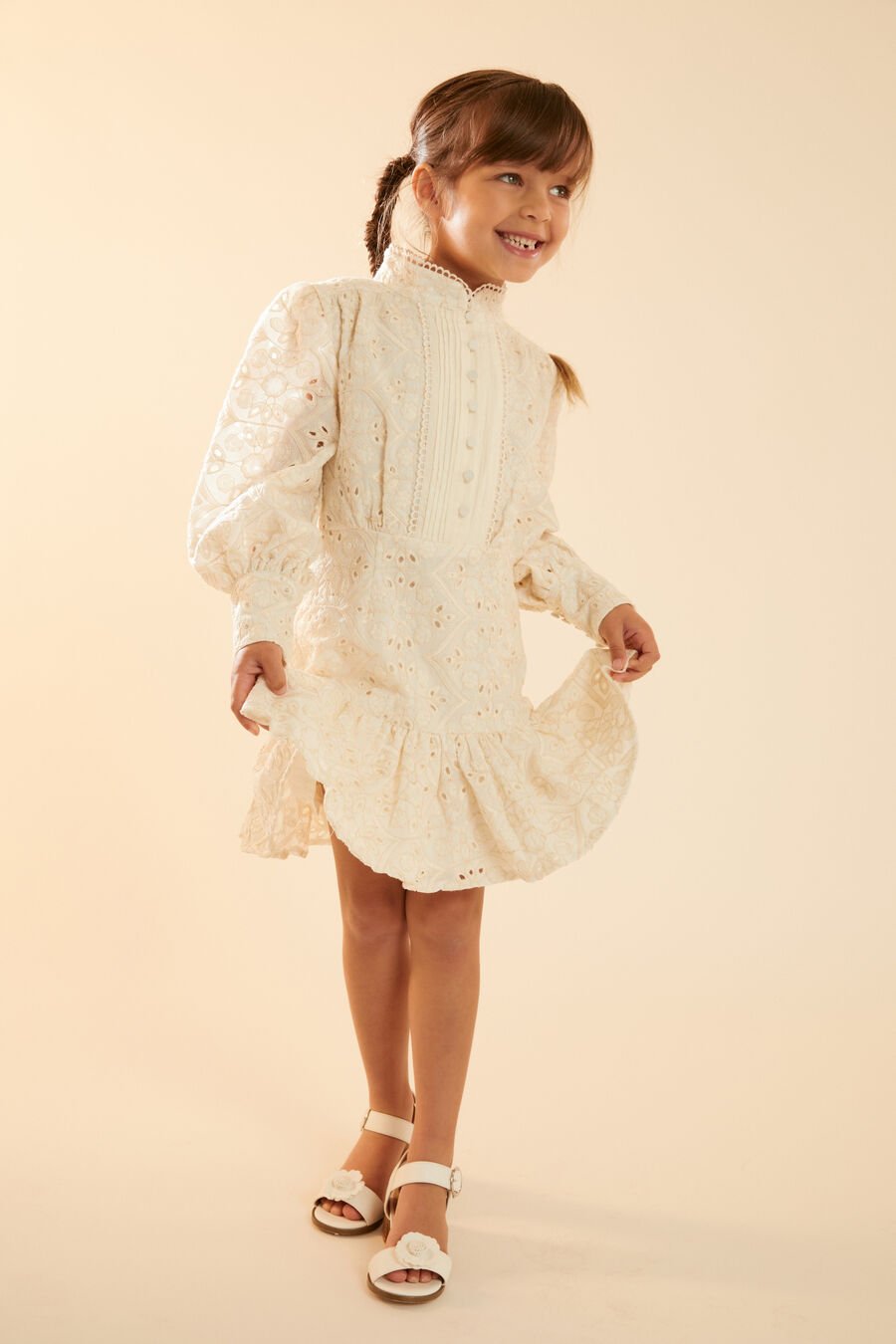 Girls Talina Embroidered Dress