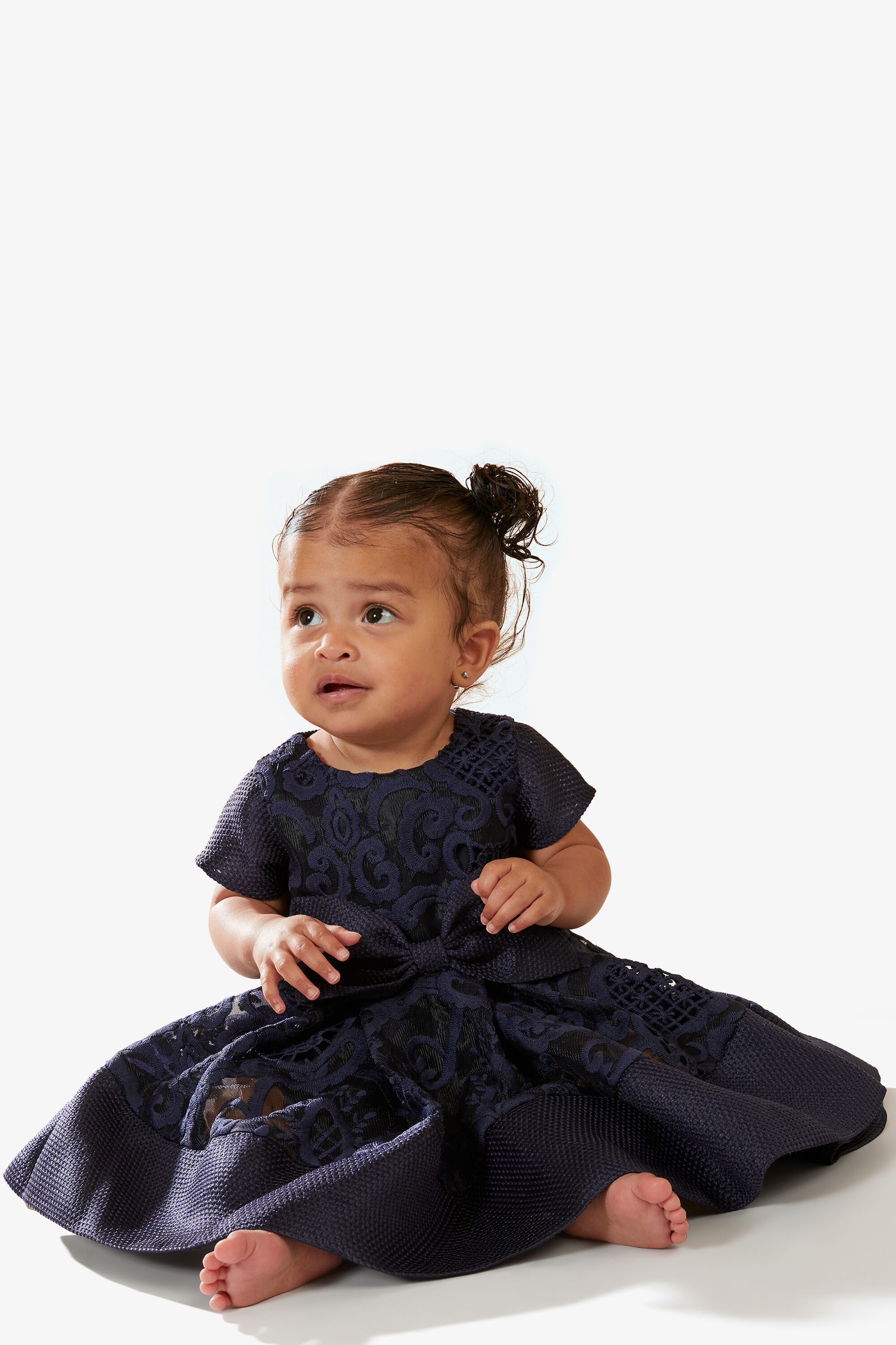 AVA STARLET DRESS IN NAVY