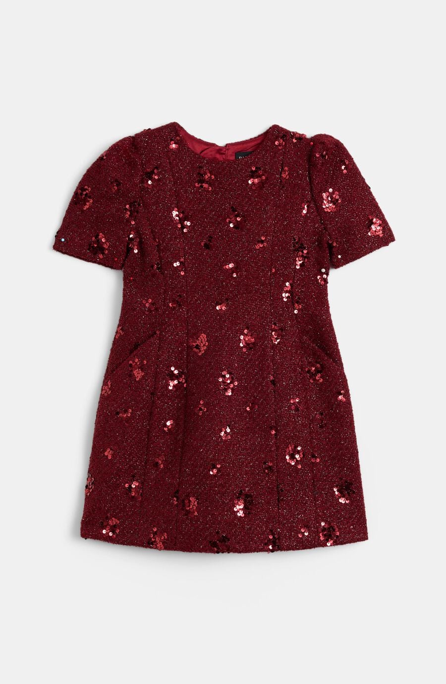 Girls Evianna Boucle Mini Dress
