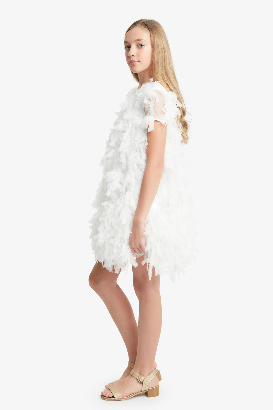 Girls Mallory Tiered Dress