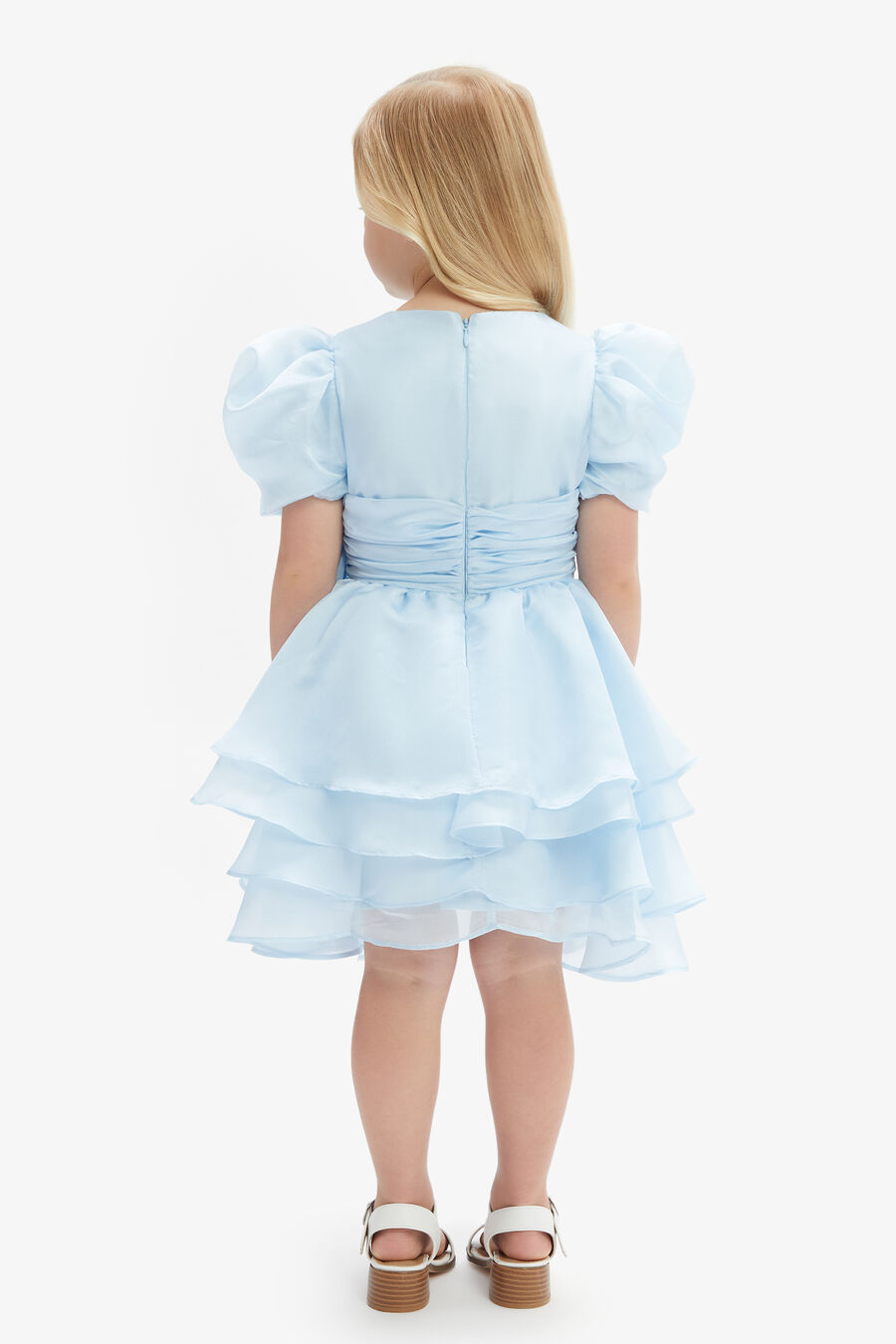 Girls Annabella Organza Mini Dress