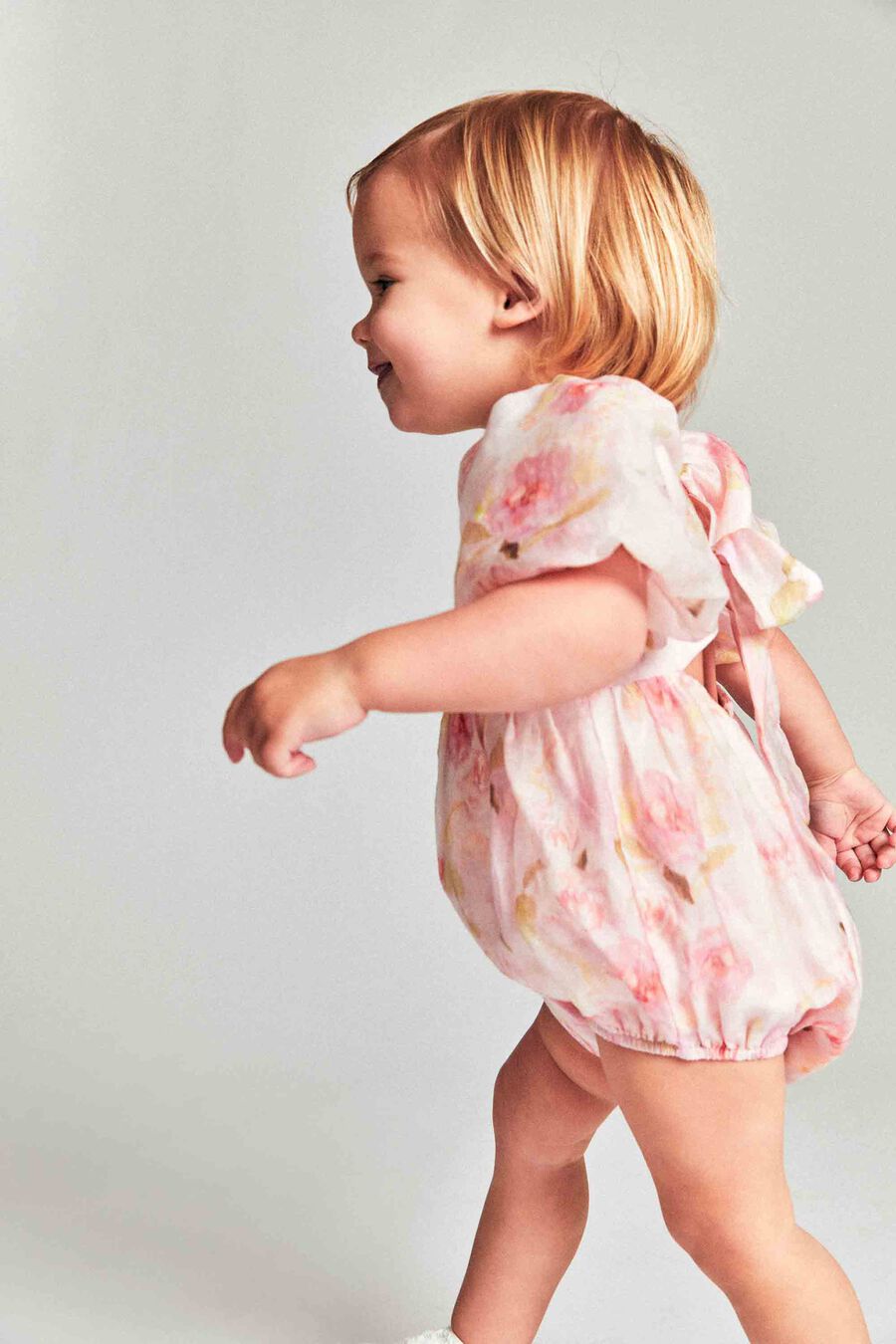 Baby Girl Ellory Tie Grow