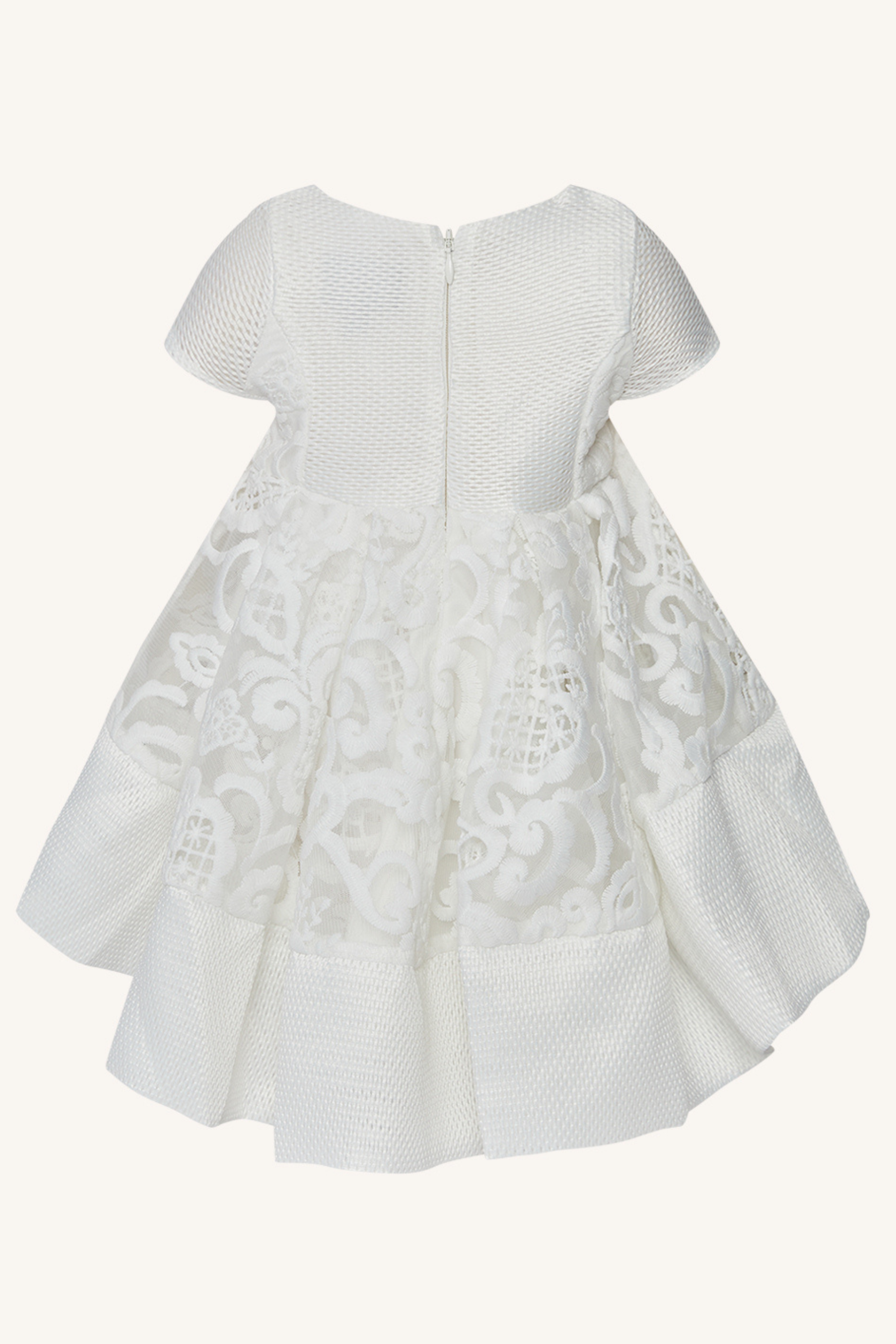 Baby Girl Ava Starlet Dress In Ivory | Bardot Junior Baby Girl Ava Starlet Dress In Ivory | Bardot Junior