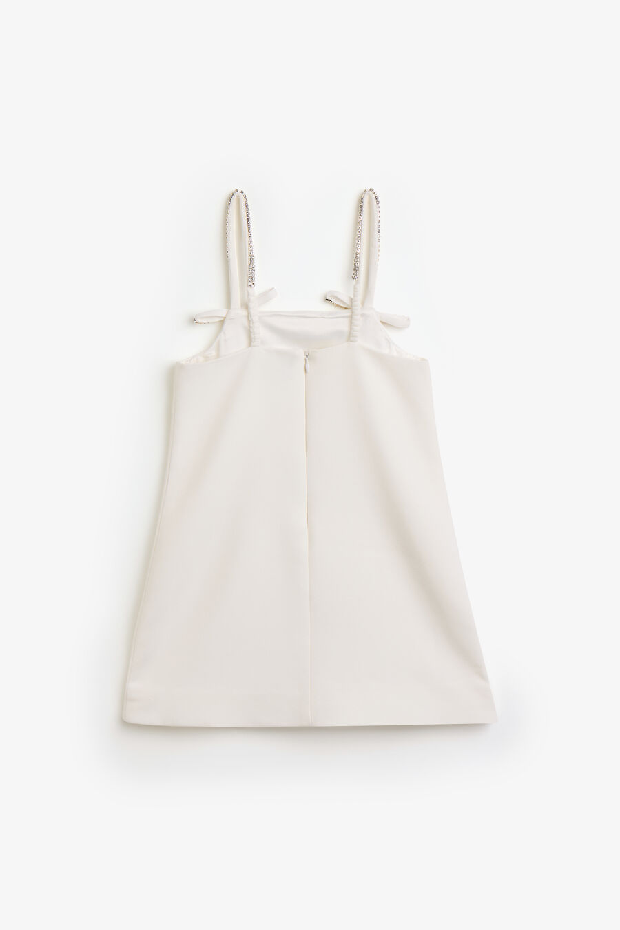ZOE MINI DRESS in colour Orchid White