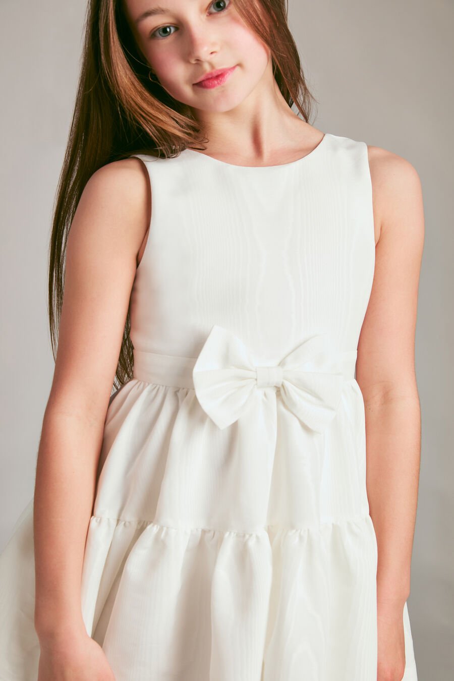 Girls Zaida Mini Bow Dress