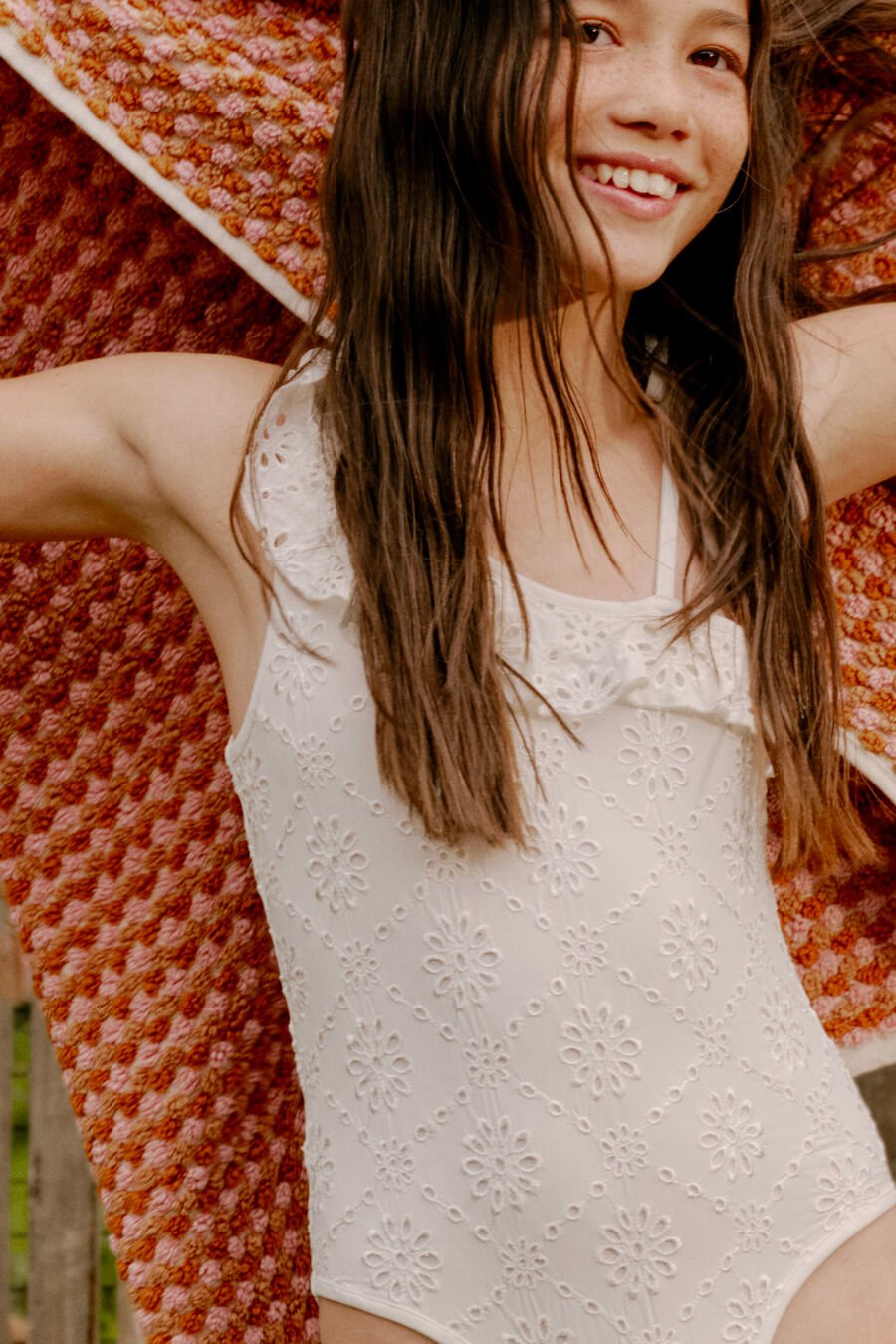 Girls Lucille One Piece Swim