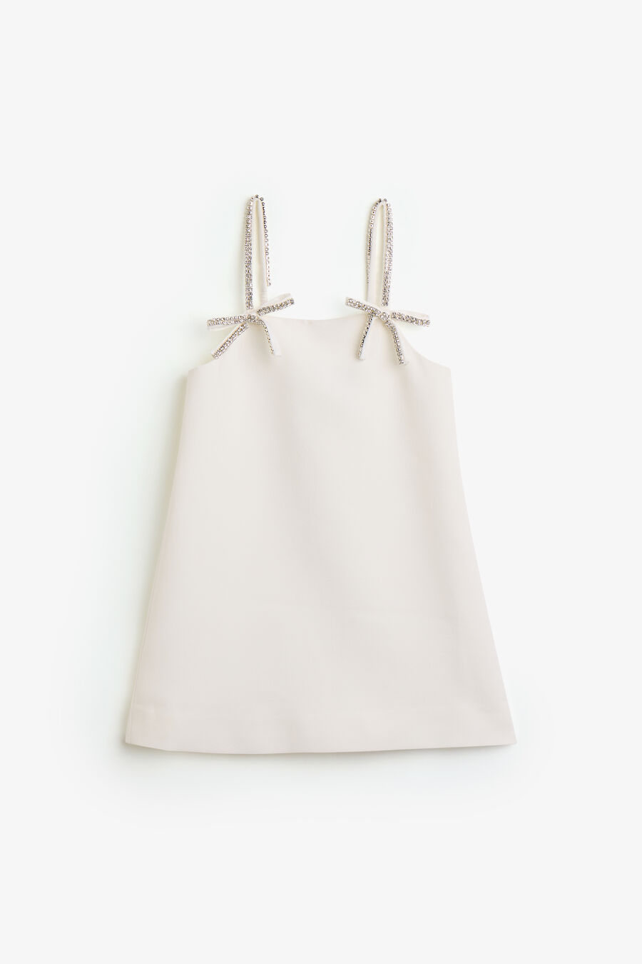 ZOE MINI DRESS in colour Orchid White