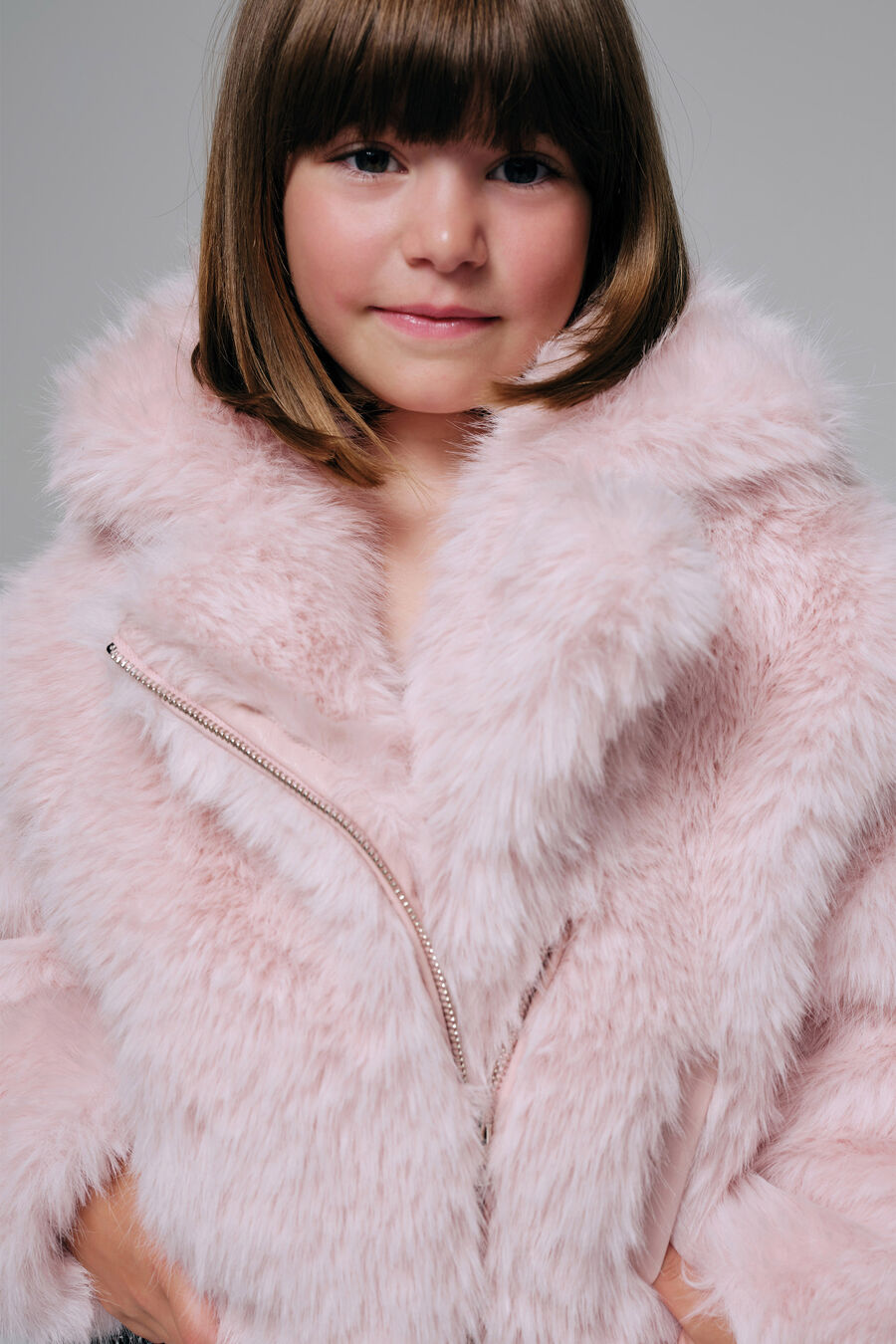 Girls Jayden Faux Fur Jacket