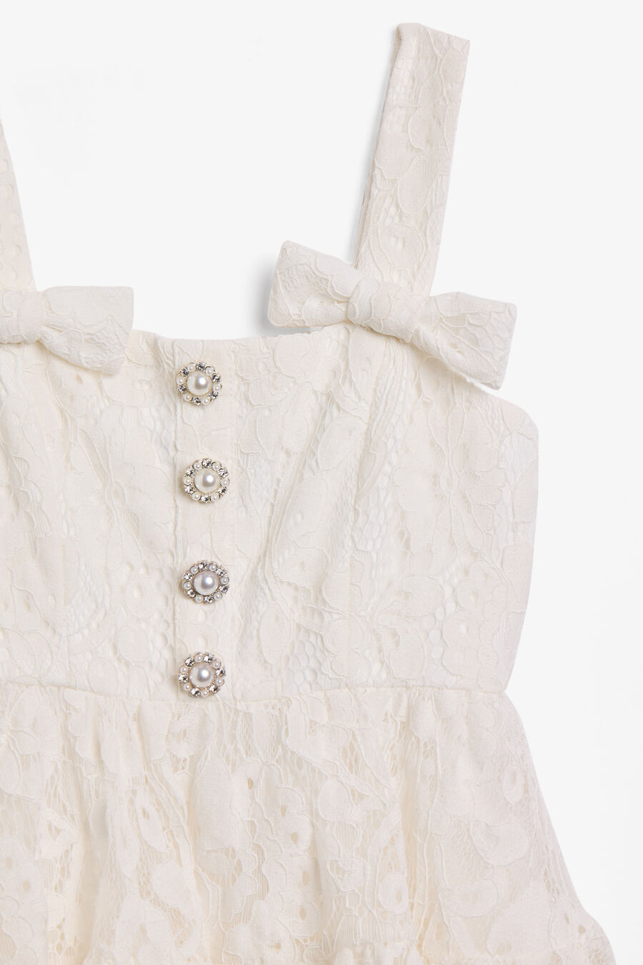 Girls Ava Lace Mini Dress