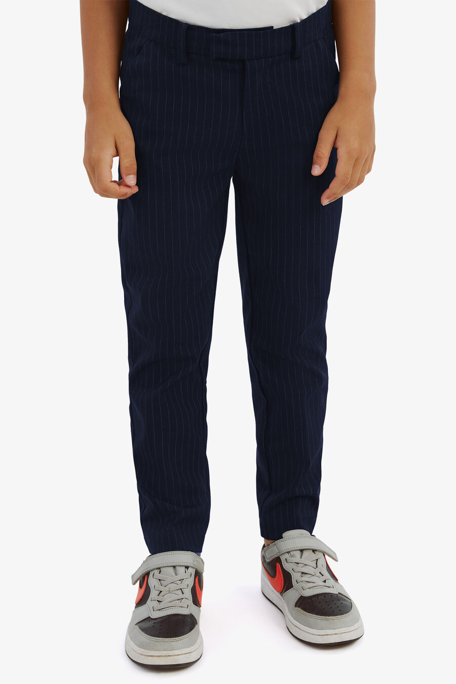 Boys Charles Pin Striped Pant