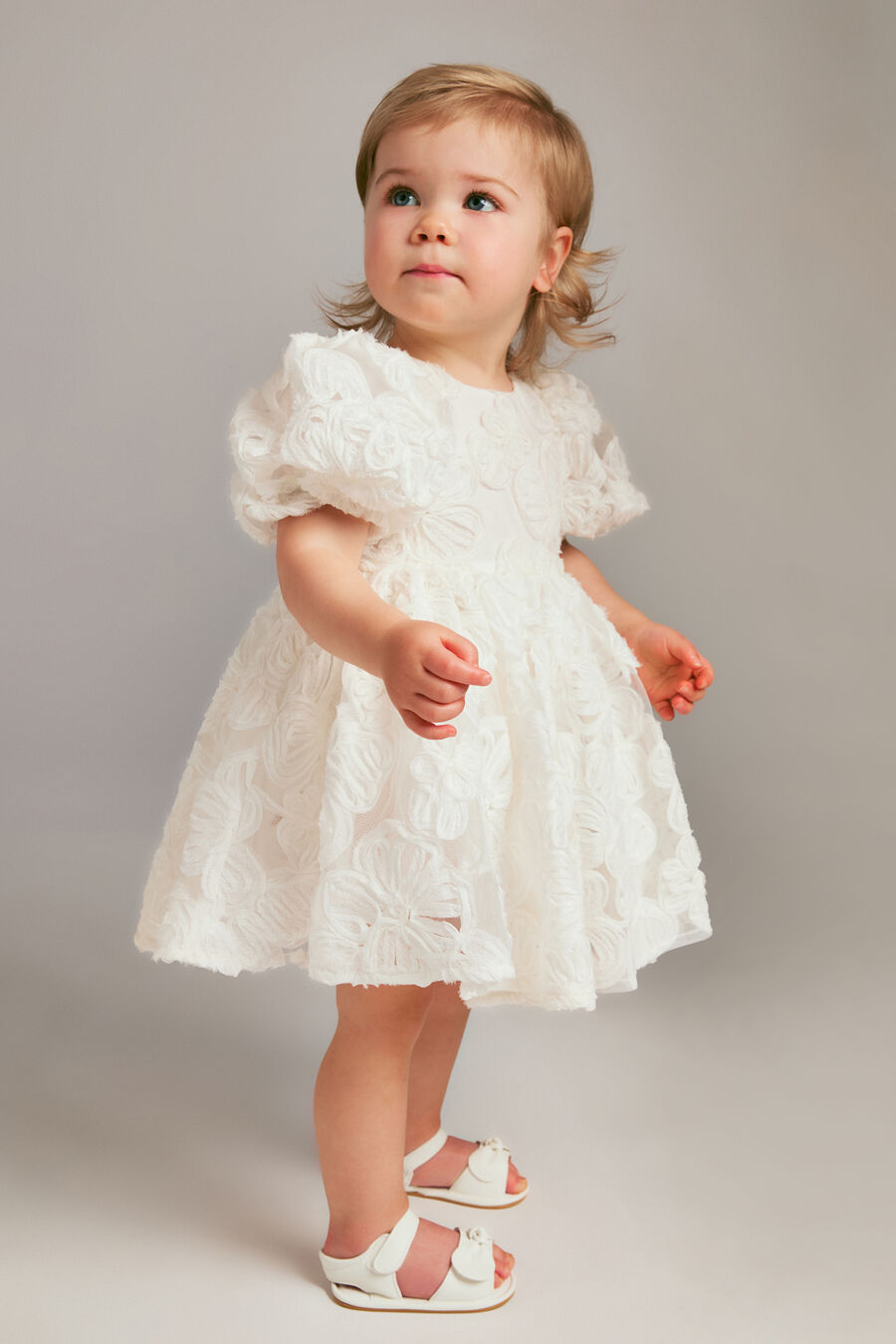 Baby Juliet Mesh Flower Mini Dress