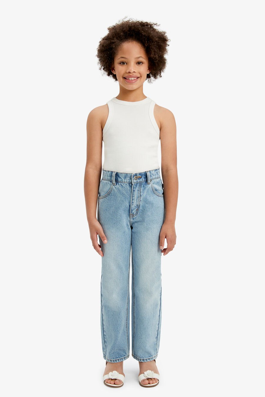 GIRLS EVIE STRAIGHT LEG JEAN