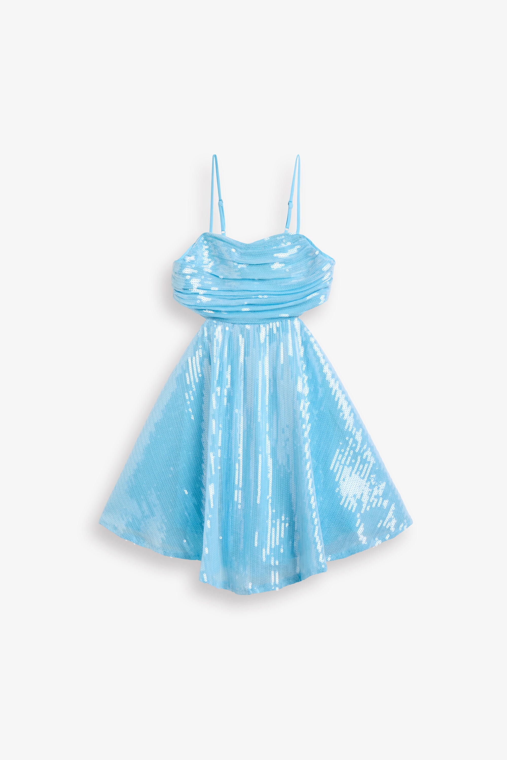 bardot blue sequin dress Bardot Leiden Cobalt Blue Sequin Hourglass Long Sleeve Mini Dress