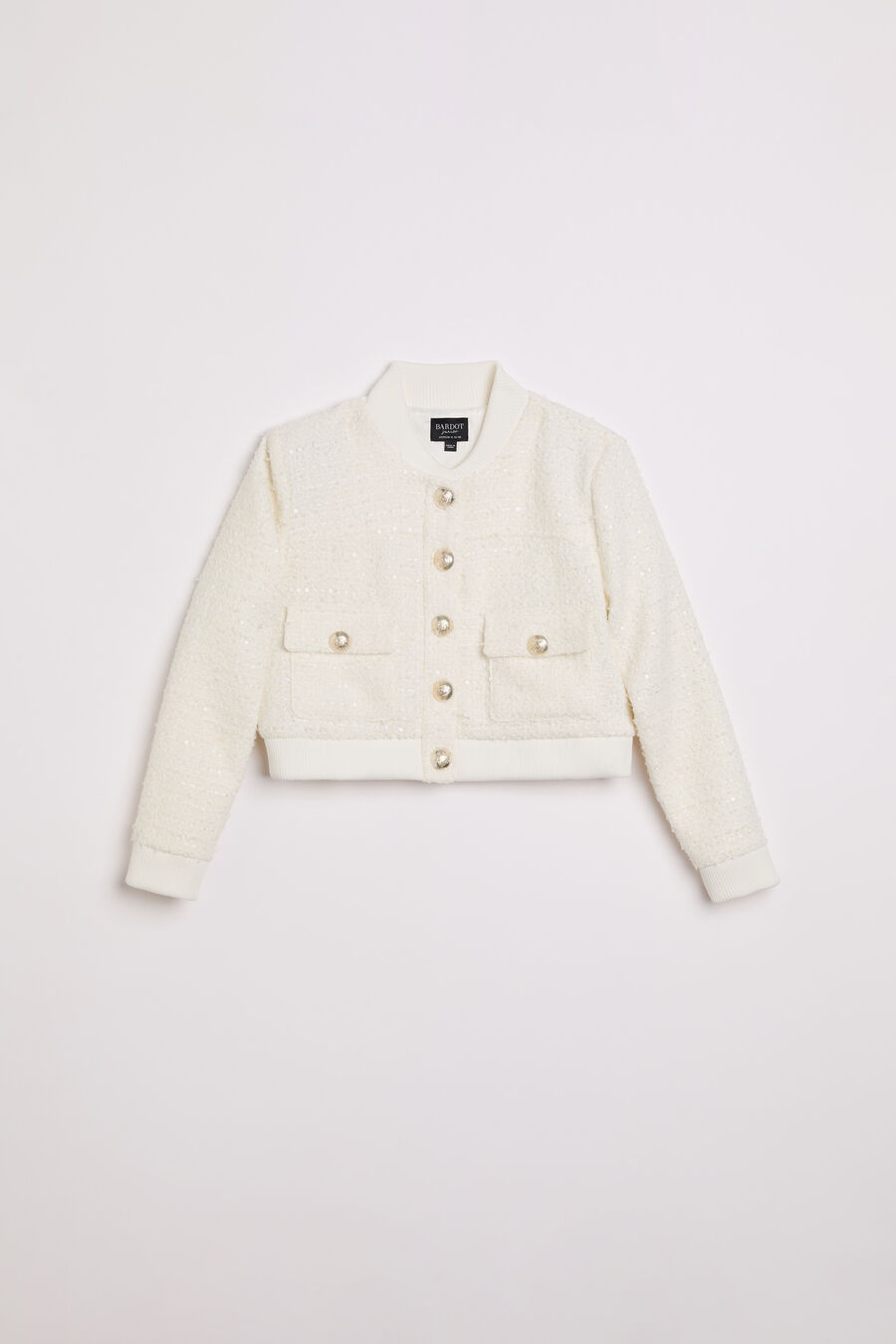 Girls Lucille Boucle Bomber Jacket