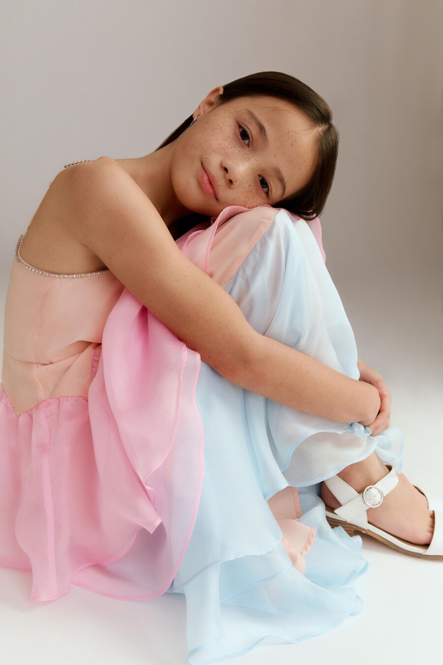 Gils Loreta Organza Midi Dress