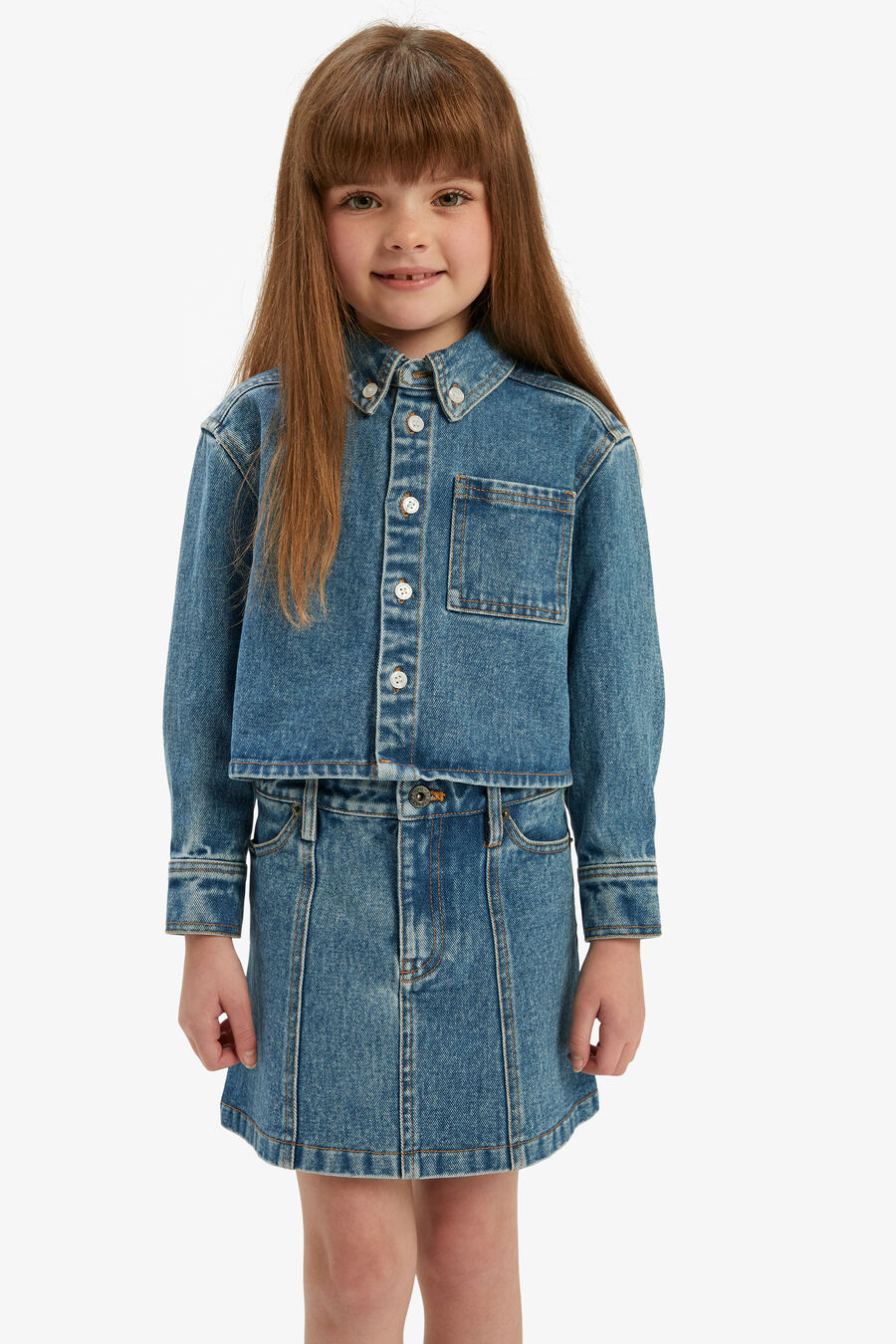 Girls Cairo Denim Shirt